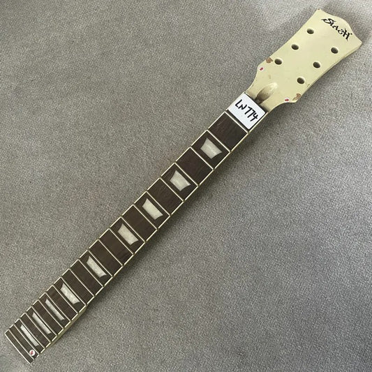 White Maple Wood Guitar Neck, Rosewood Fingerboard 22 Frets Fit Les Pa