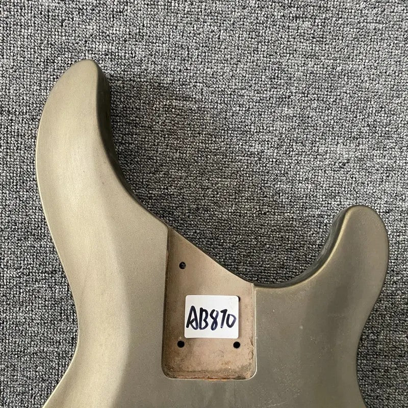 Solid Basswood Metallic Finish Bass Guitar Body