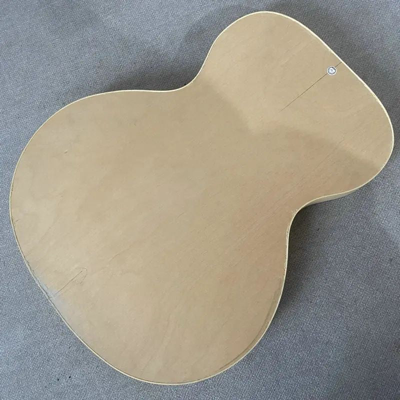 Unfinished Maple Jazz Guitar Semi Hollow Body DIY Project