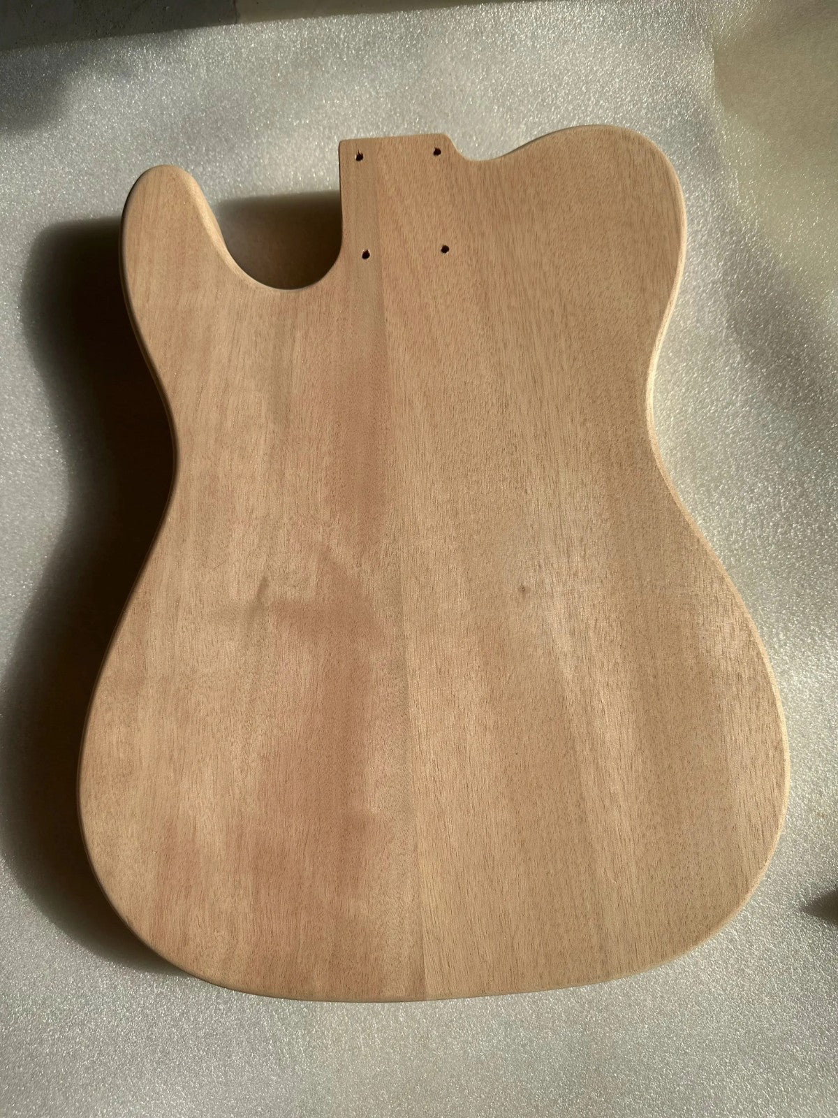 HH Mahogany Wood Guitar Body with F Hole Fit Telecaster Tele