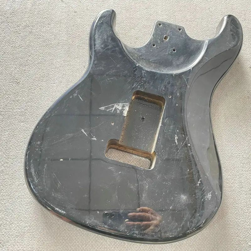 Black Basswood Guitar Guitar Body Fit Stratocaster Strat