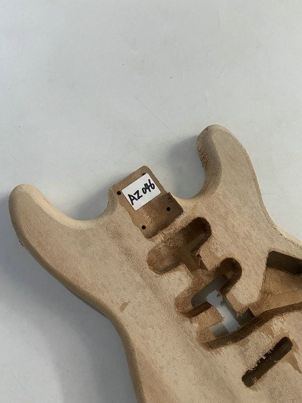 Unfinished SSS Basswood Guitar Body Fit Strat ST