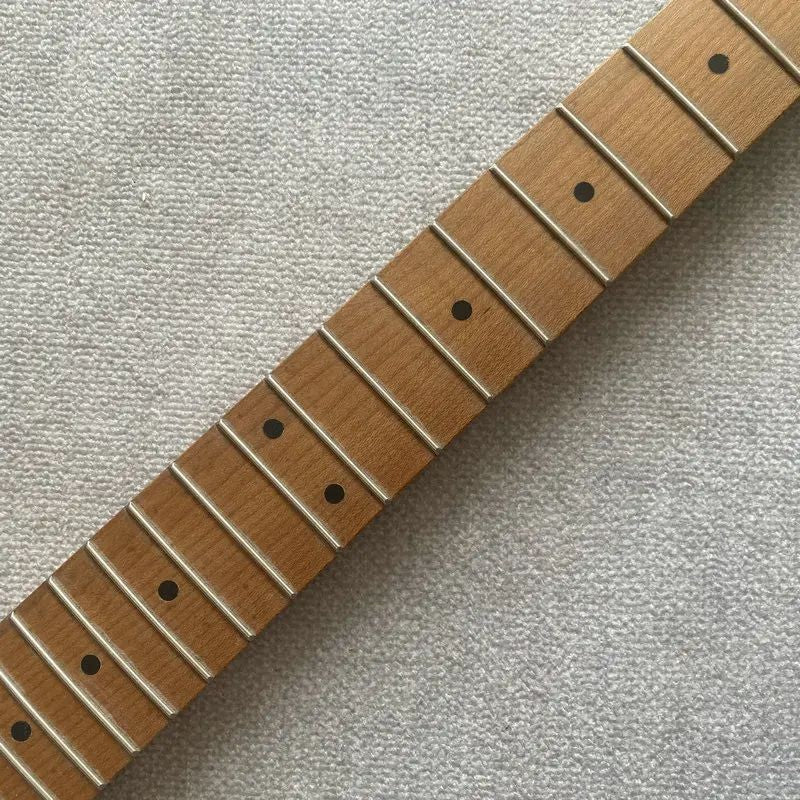 Roasted Maple Wood Electric Guitar Neck, 22 Frets Fingerboard