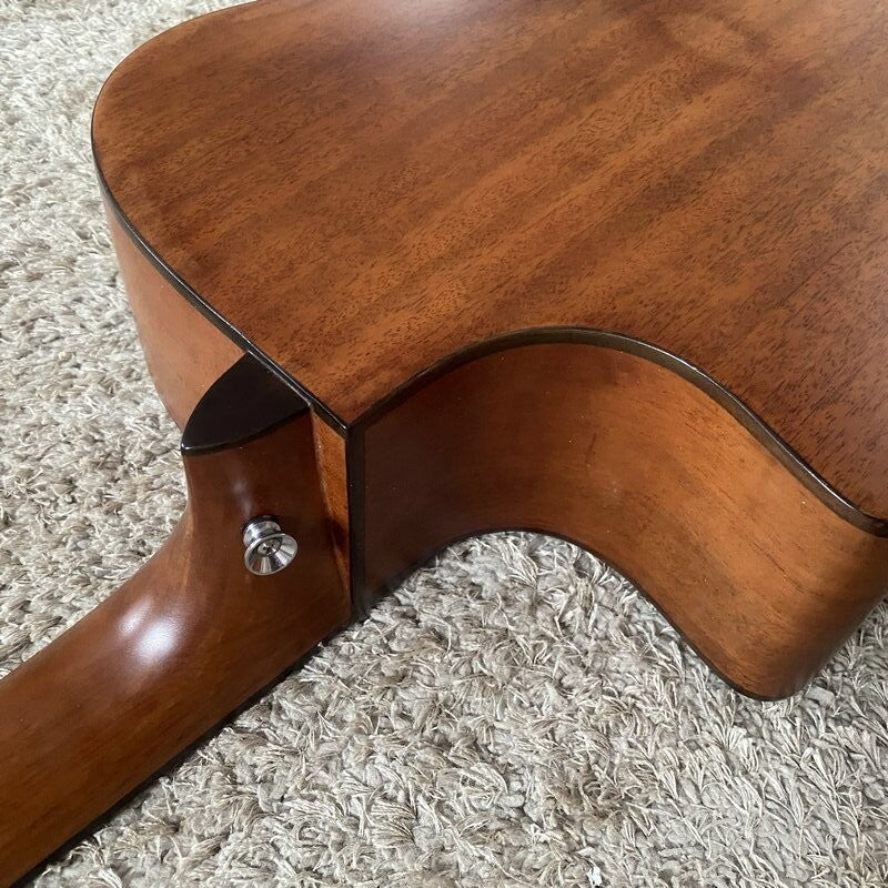 Luna Vintage Acoustic Guitar, Pine Top Body, Mahogany Neck, Rosewood F