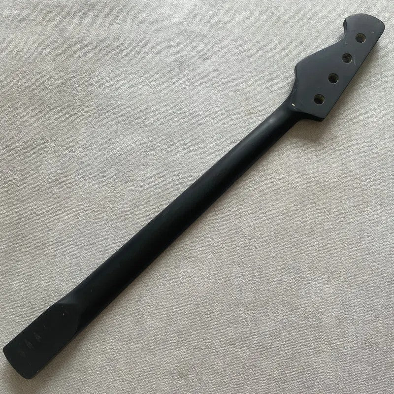 Black 4 String Bass Maple Neck, 20 Frets Rosewood Fingerboard Fit Jazz