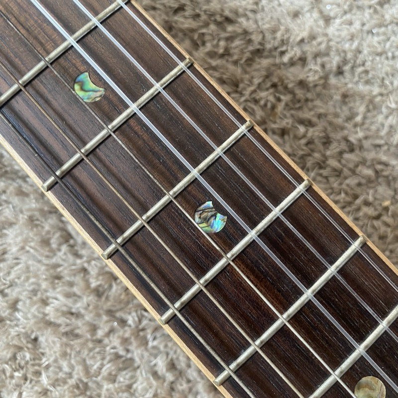 Luna Red Pine Classical Guitar, Mahogany Neck, Rosewood Fretboard