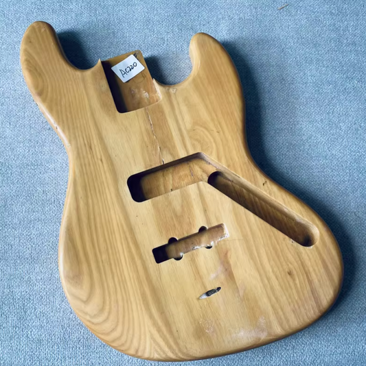 Ash Wood 4 String Bass Body Fit Jazz Bass