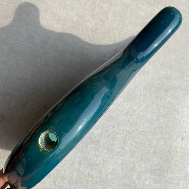 Glossy Finish Dark Blue Basswood Bass Guitar Body S