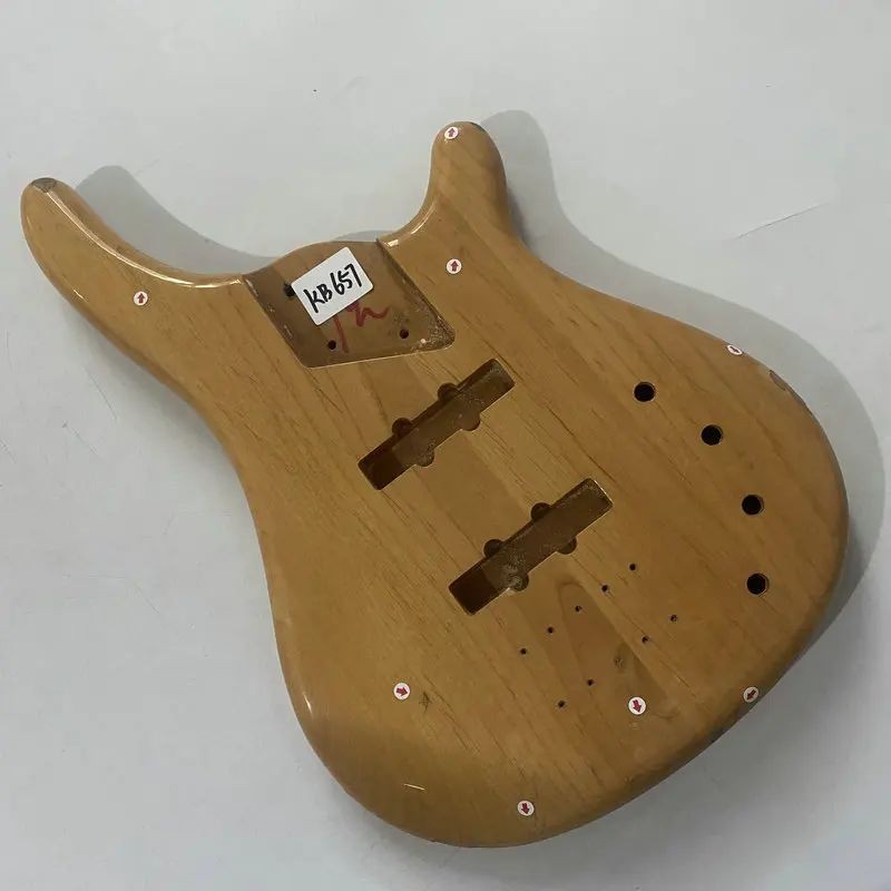 Glossy Finish Alder Wood Bass Guitar Body