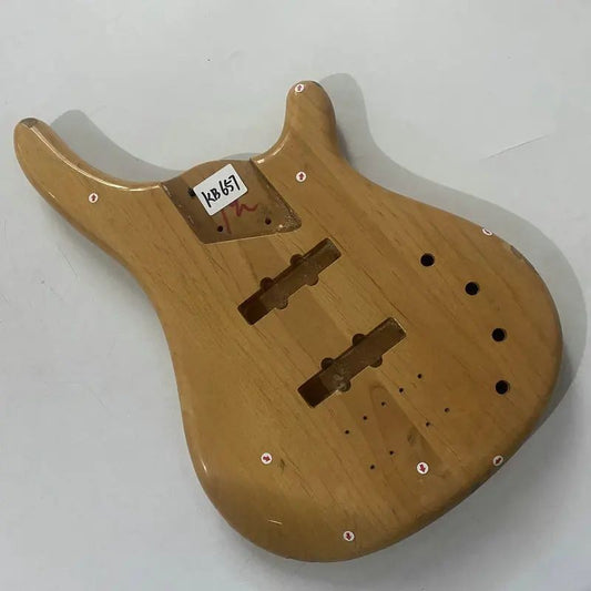 Glossy Finish Alder Wood Bass Guitar Body