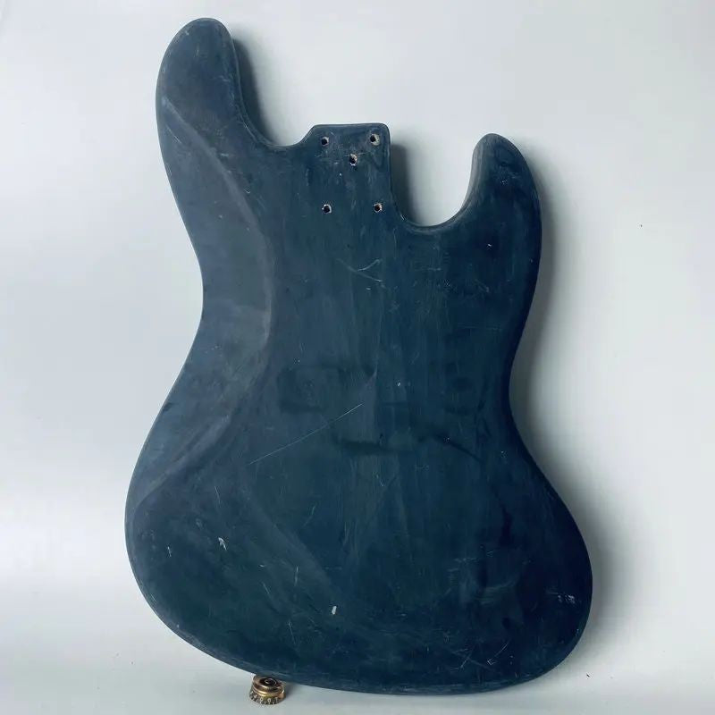 Left Hand Black Basswood Jazz Bass Body