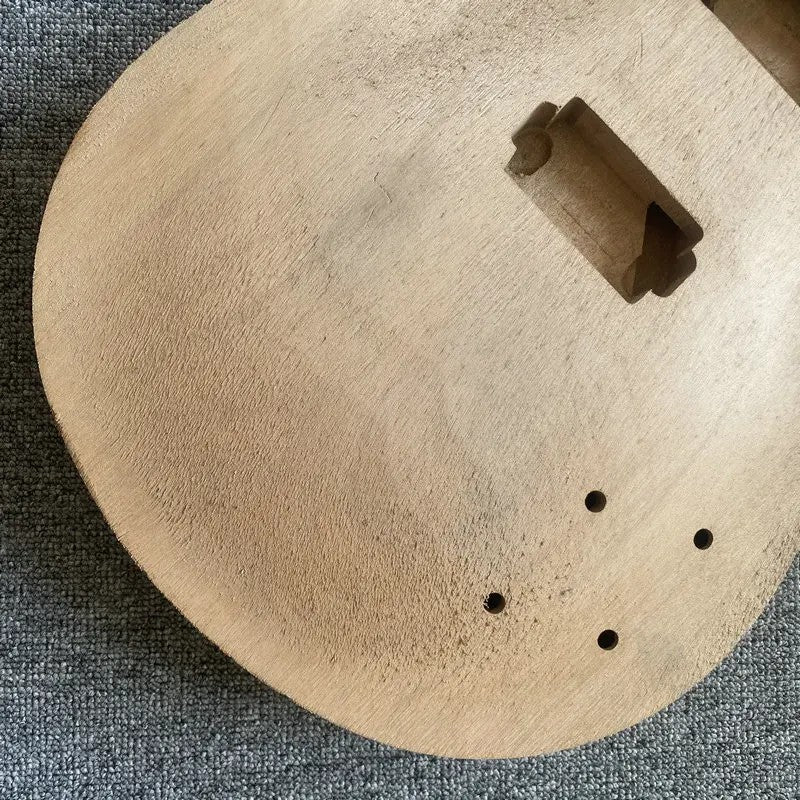 Unfinished Basswood Guitar Body with Maple Neck, Rosewood Fretboard Fi