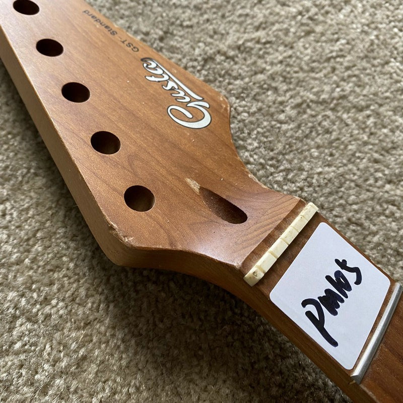 Custa Guitar Roasted Maple Wood Neck, 22 Frets Fingerboard