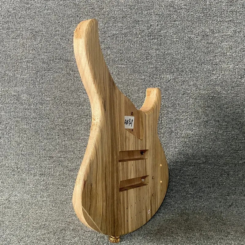 Wenge Wood Top Bass Guitar Solid Body DIY Project