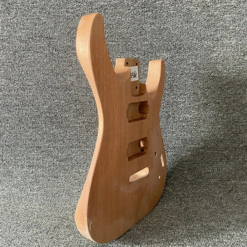 HH Mahogany Wood Guitar Double Cutaway Body