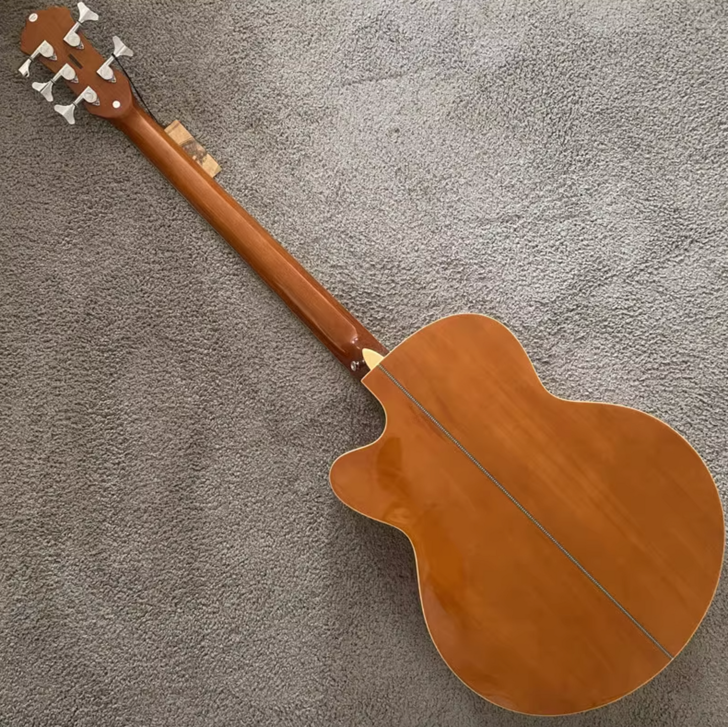 Tagima 5 String Acoustic Electric Bass, Spruce Mahogany Body, Rosewood
