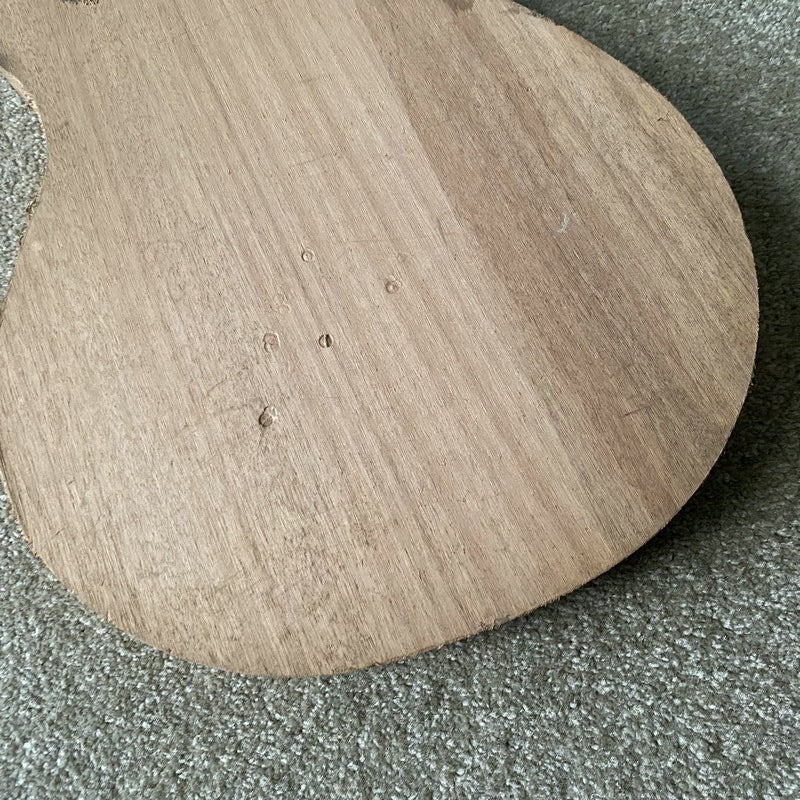 HH Mahogany Wood Double Cutaway Guitar Body DIY Project