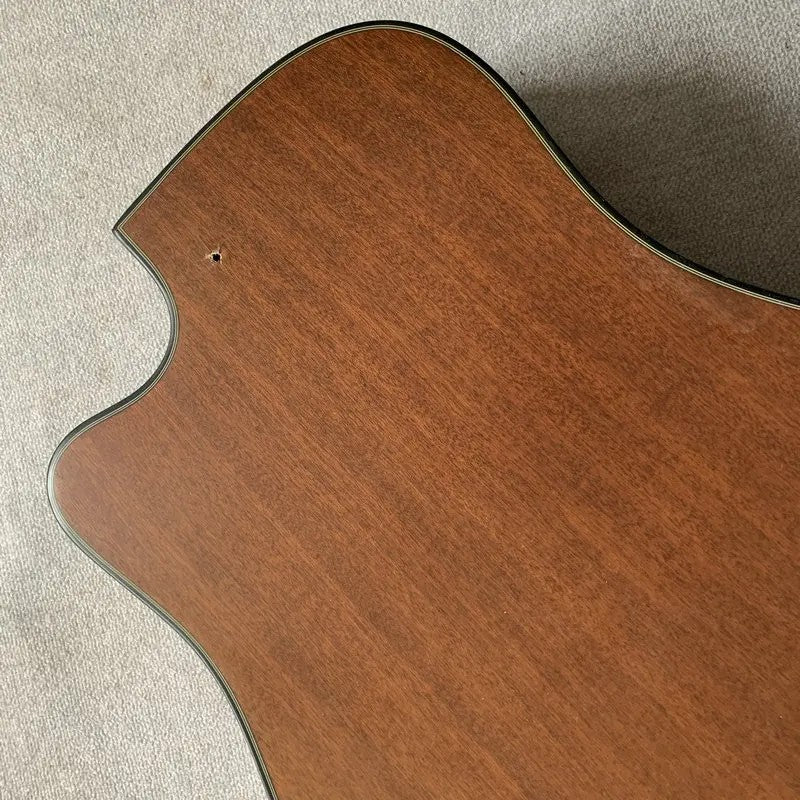 Spruce Plywood Top Acoustic Guitar Mahogany Body 41"