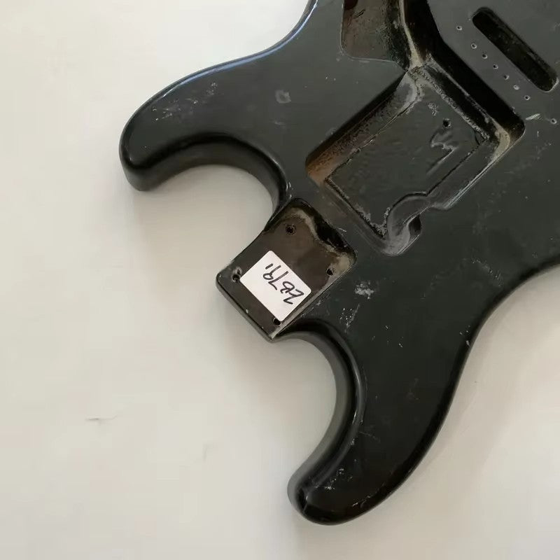 Black Basswood Guitar Body Fit Strat ST