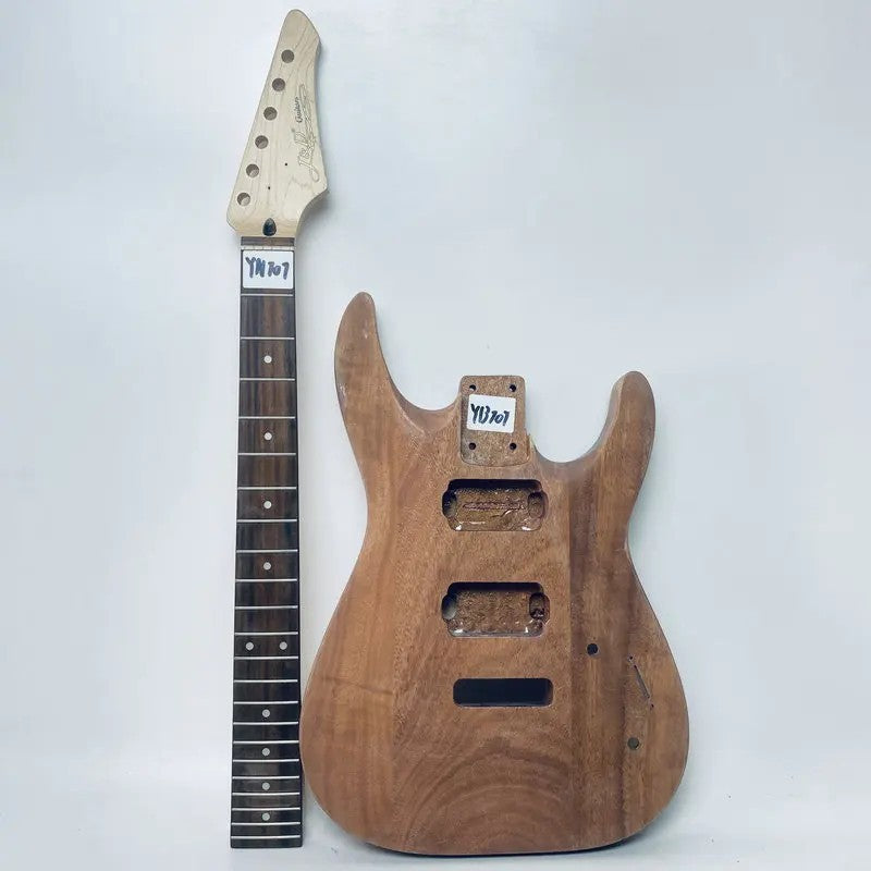 HH Mahogany Guitar Body with Maple Neck, Rosewood Fingerboard
