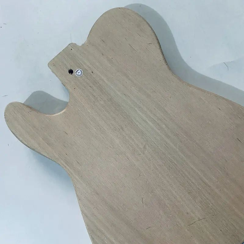 Unfinished Basswood DIY Project Guitar Single Cut Body Fit Telecaster