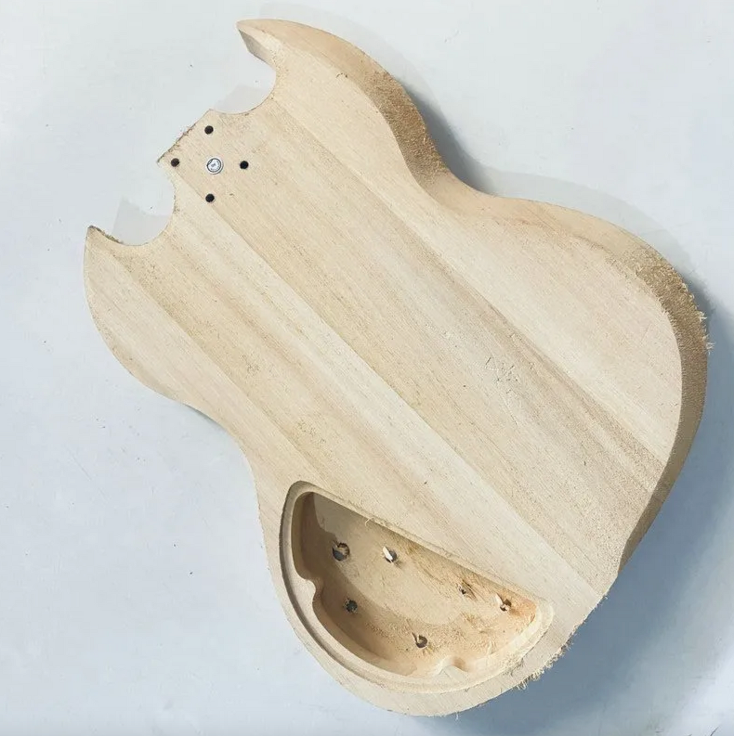 Basswood Unfinished Guitar Body Fit SG Guitars