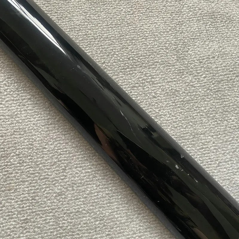 Glossy Black Basswood Guitar Body with Maple Neck, Rosewood Fingerboar