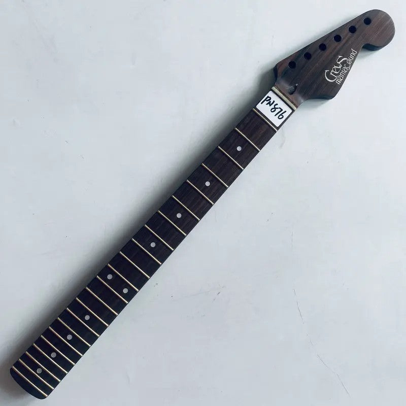 Wenge Wood Custom Guitar Maple Wood Neck, 22 Frets Fingerboard