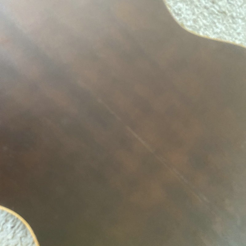 Luna Engraved Red Pine Top Acoustic Guitar, Mahogany Neck, Rosewood Fi