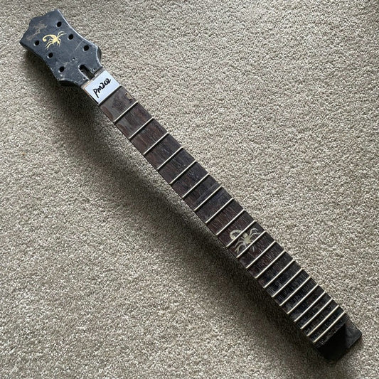 Maple Wood Guitar Neck, Rosewood Fingerboard 22 Frets, Scorpion Top St