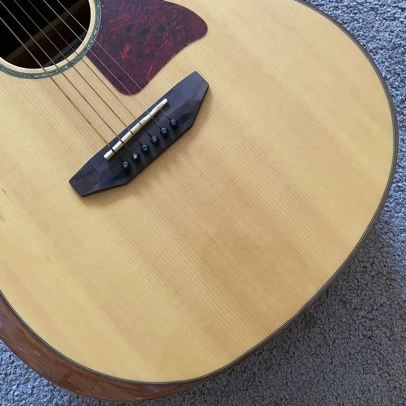 Caraya 41" Acoustic Guitar, Solid Spruce Top Body, Mahogany Neck