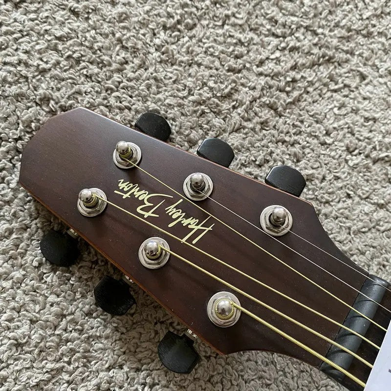 Harley Benton Acoustic Guitar Mahogany Body, Rosewood Fingerboard Neck