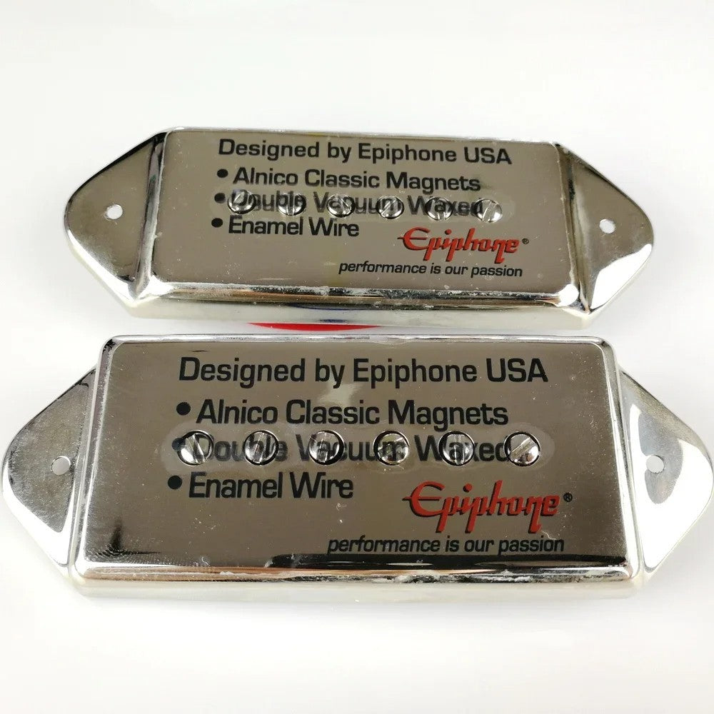 Epiphone Dogear Soapbar P90s Guitar Pickups Neck and Bridge Set