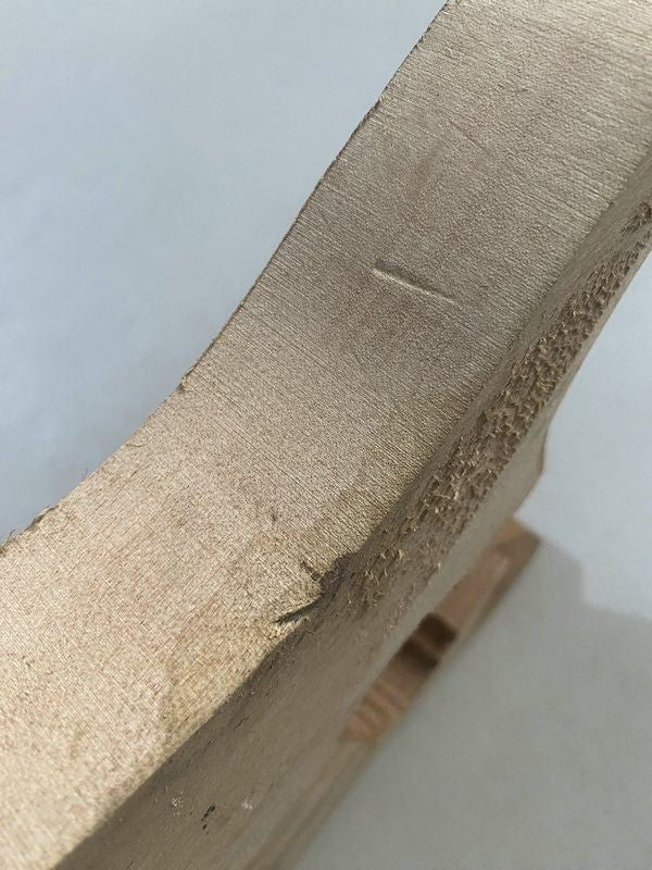 Unfinished Okoume Wood HH Guitar Double Cutaway Body