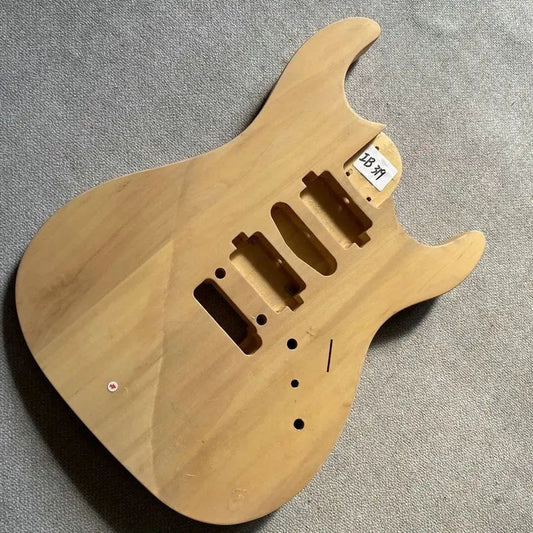 Basswood HSH Guitar Double Cutaway Body