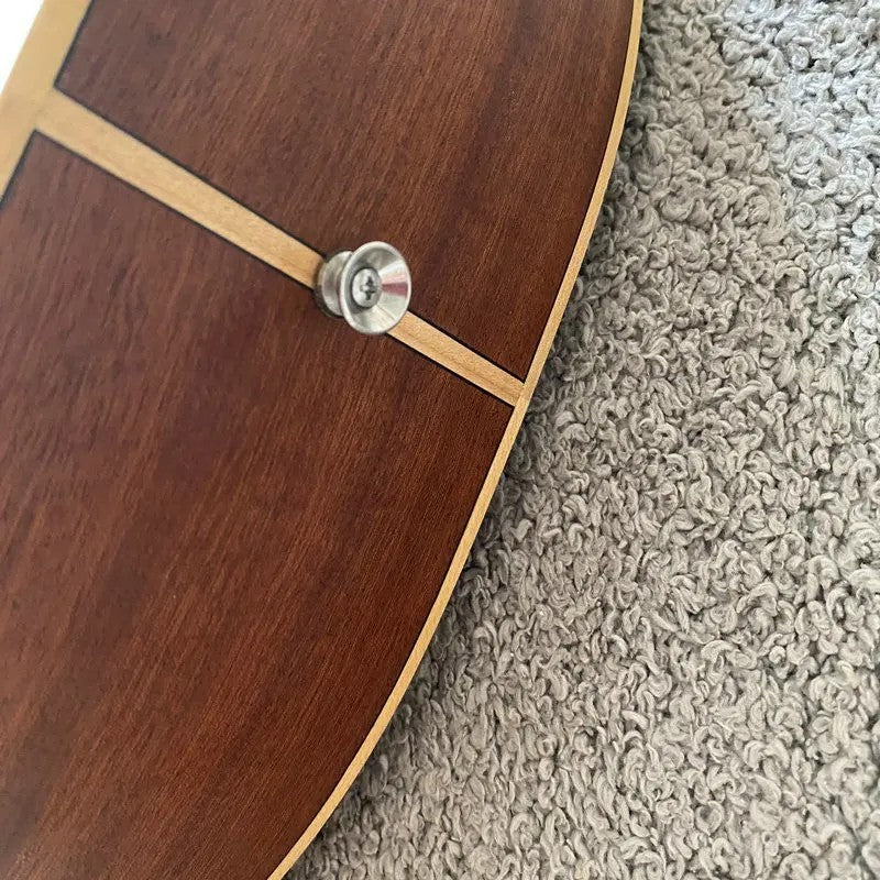 Luna 40 Inch Acoustic Guitar, Spruce Top Engraved Body, Mahogany Neck