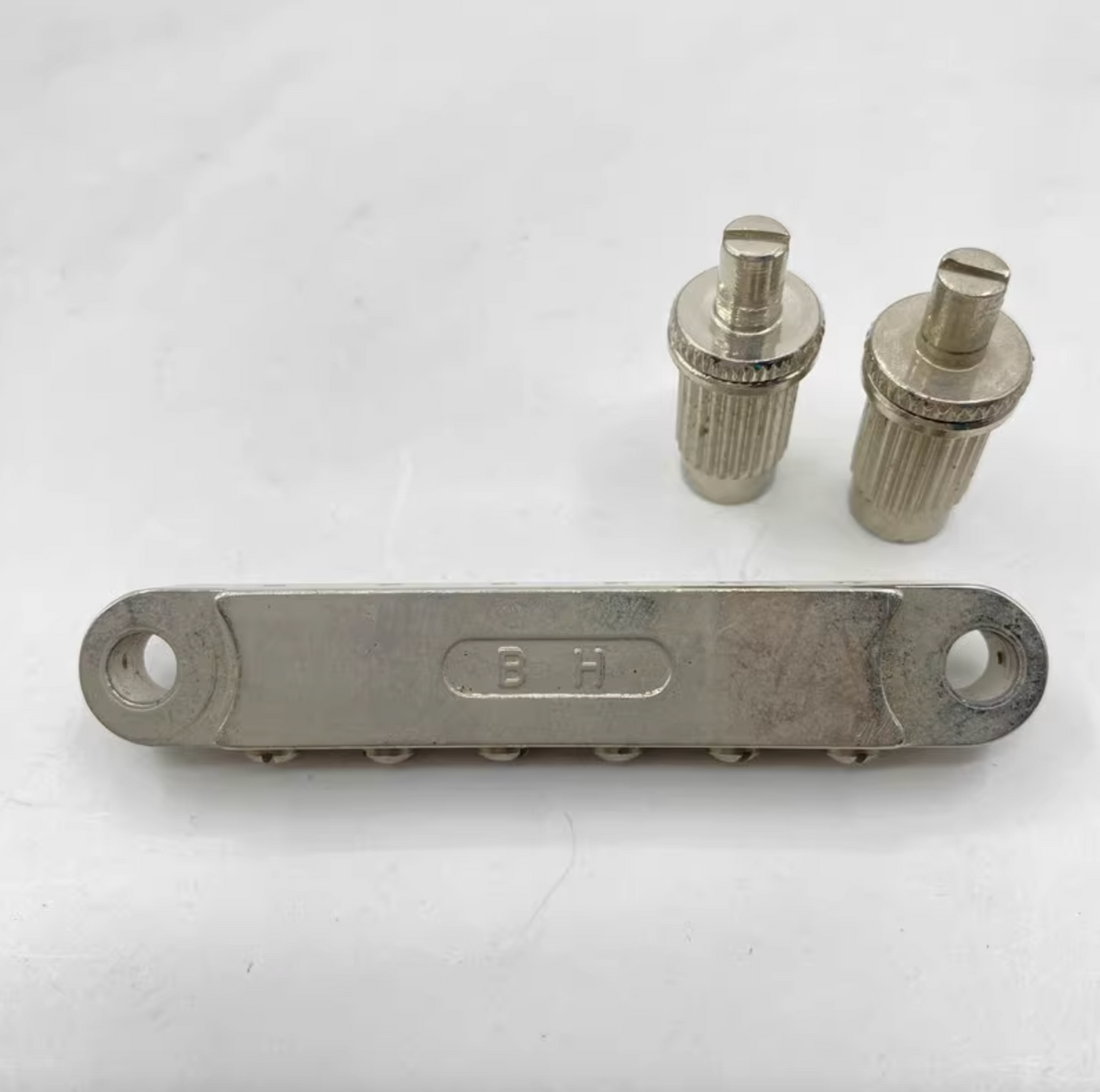 Aged Nickel Guitar Tune O Matic Bridge Fit Ibanez,Epiphone,Washburn,Co