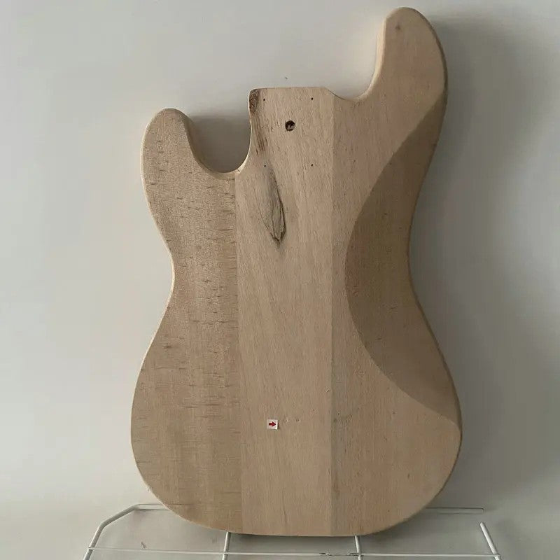 Unfinished Okoume Wood 4 String Bass Body Fit Precision Bass