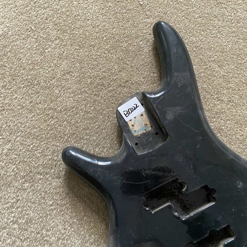 Black Lefty 4 String Bass Basswood Body