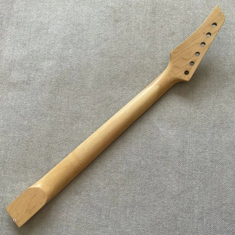 Black Babilon Electric Guitar Maple Wood Neck, 24 Frets Rosewood Finge