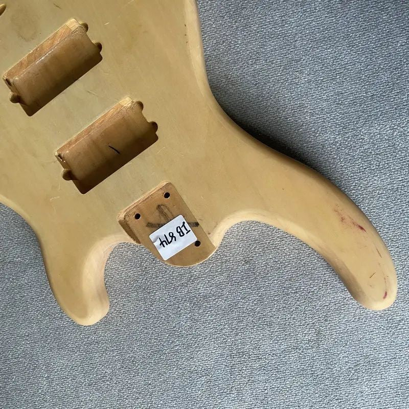 Solid Basswood 4 String Electric Bass Body