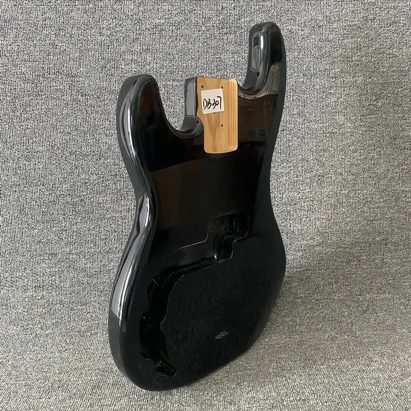 Basswood Glossy Black 4 String Bass Body Fit Precision Bass