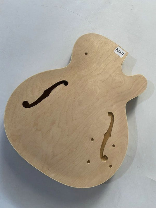 Spruce and Maple Wood Hollow Body Jazz Guitar DIY Project