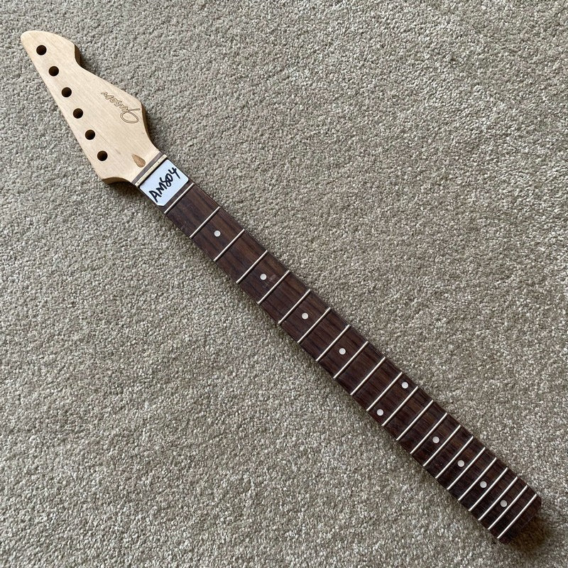 Maple Guitar Neck, 22 Frets Rosewood Fretboard