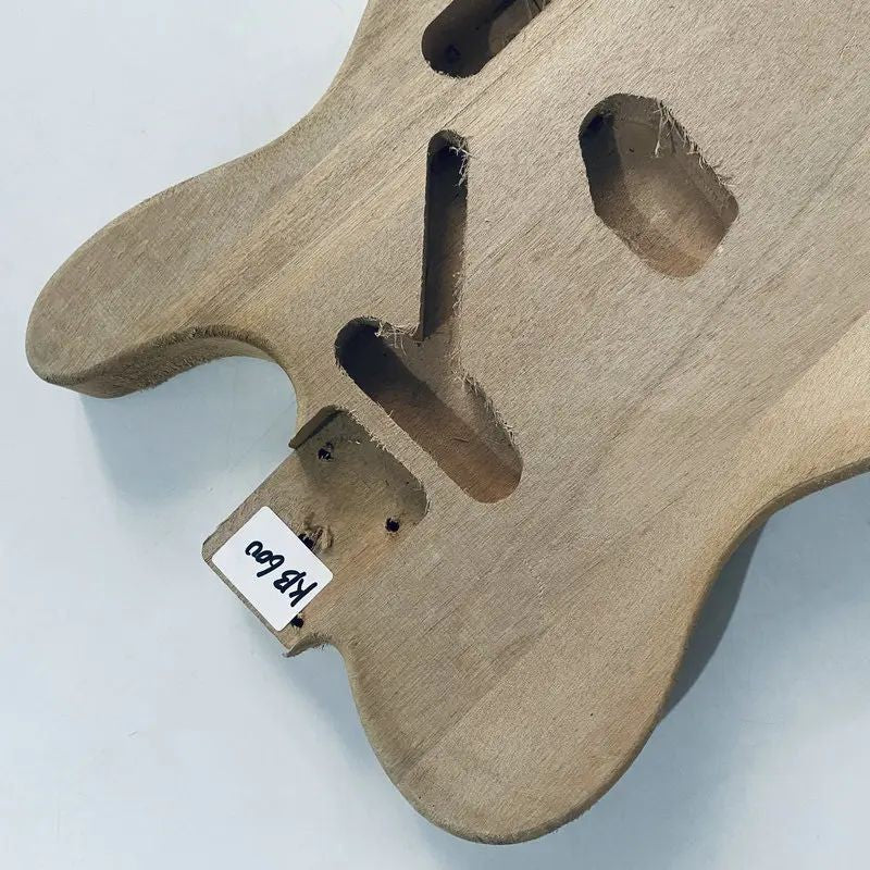 Okoume Wood Unfinished Single Cut Guitar Body Fit Telecaster Tele