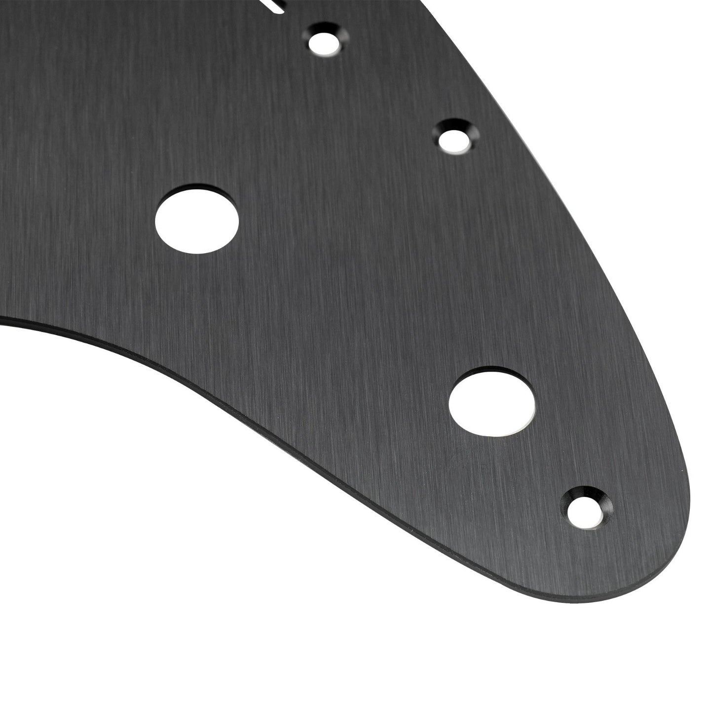 Black Aluminum Guitar Scratch Plate Pickguard Fit Stratocaster Strat