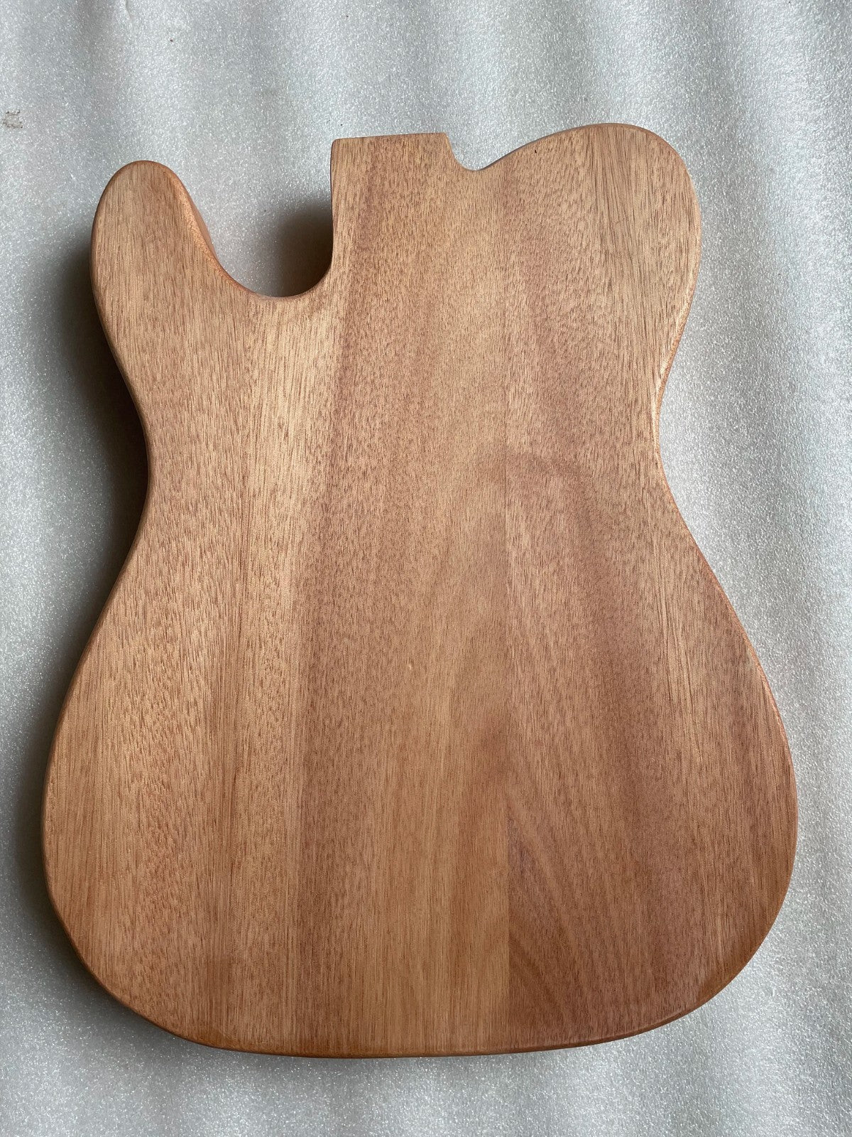 Mahogany Wood Single Cut Guitar Body with F Hole Fit Telecaster Tele
