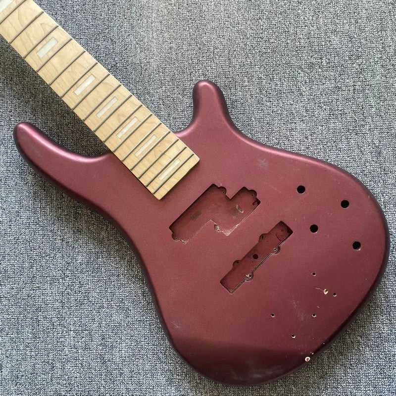 Tagima 5 String Bass Maple Neck with Red Basswood Body