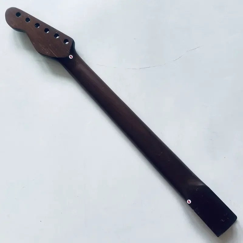 Dark Roasted Maple Wood Guitar Neck, 22 Frets Fingerboard