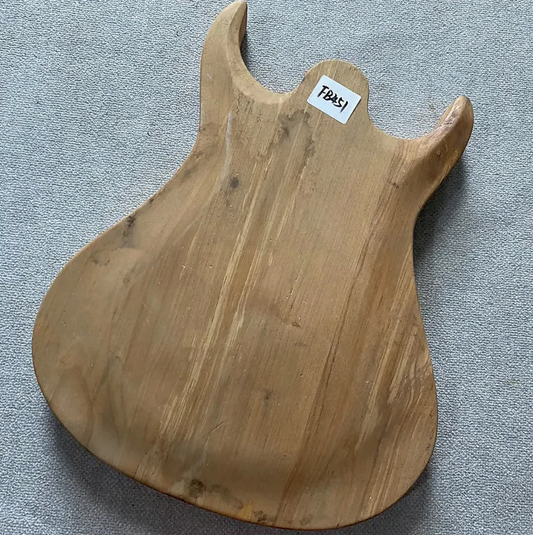 Double Cutaway Guitar DIY Project Body
